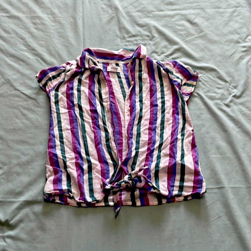Cotton button down shirt